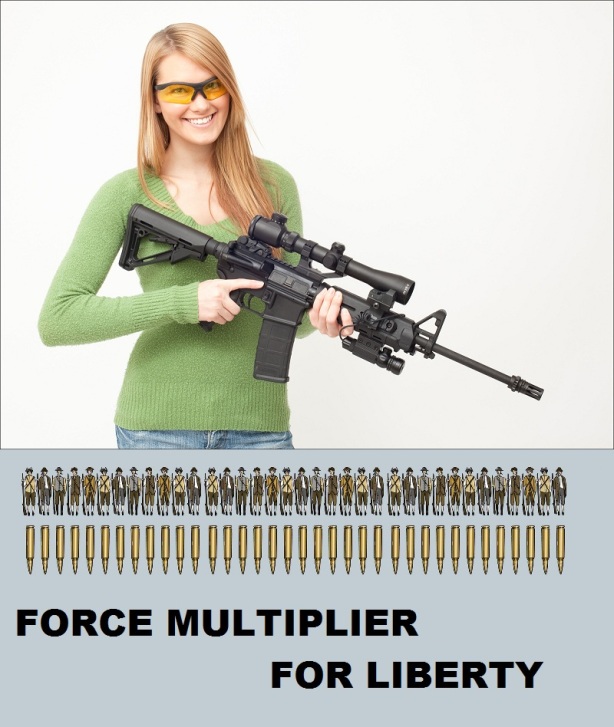 oleg volk rifle girl force multiplier for liberty